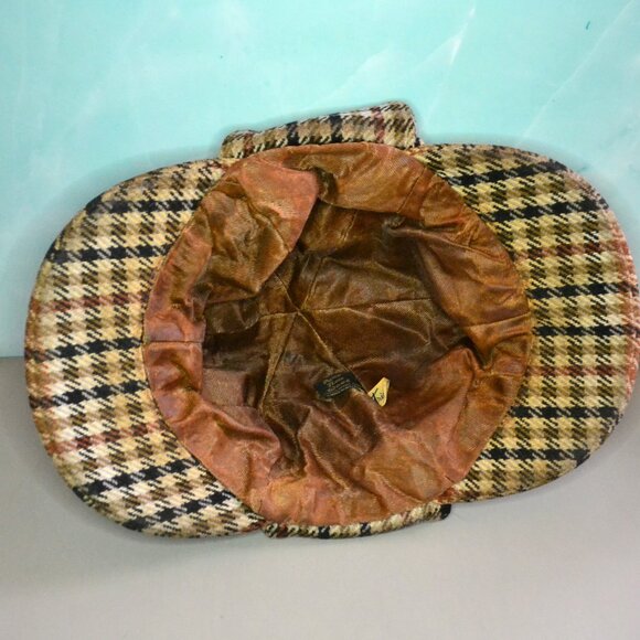 Trimingham's Bermuda Deer Stalker Hat Sherlock Holmes New Wool Scotland - Picture 6 of 9